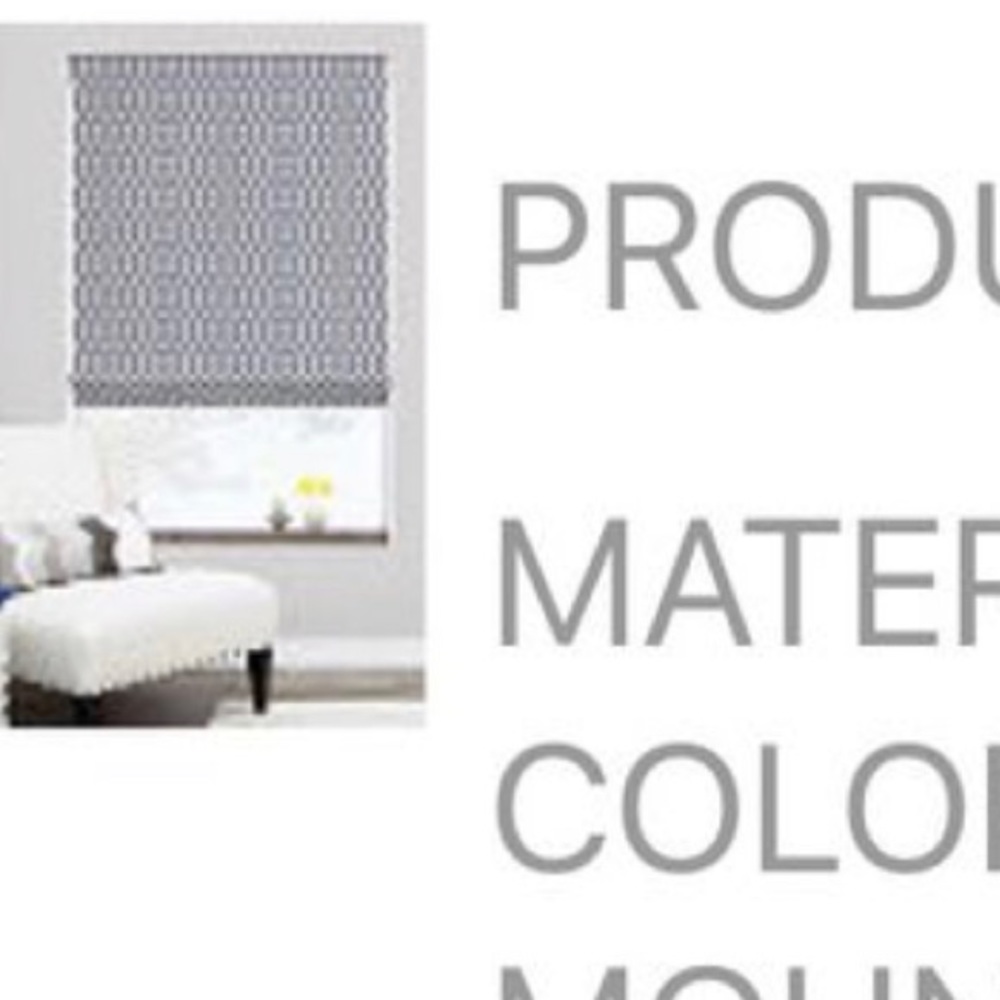 Flat Roman Shades